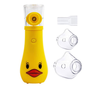 Sweluxe Portable Ultrasonic Nebulizer for Kids and Adults, USB Battery Operated Nebulizer Machine 3 Speed Adjustable Fine Mist Inhaler for Home and Travel Use